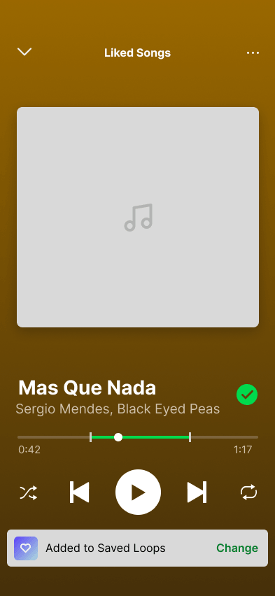 Loop Saved