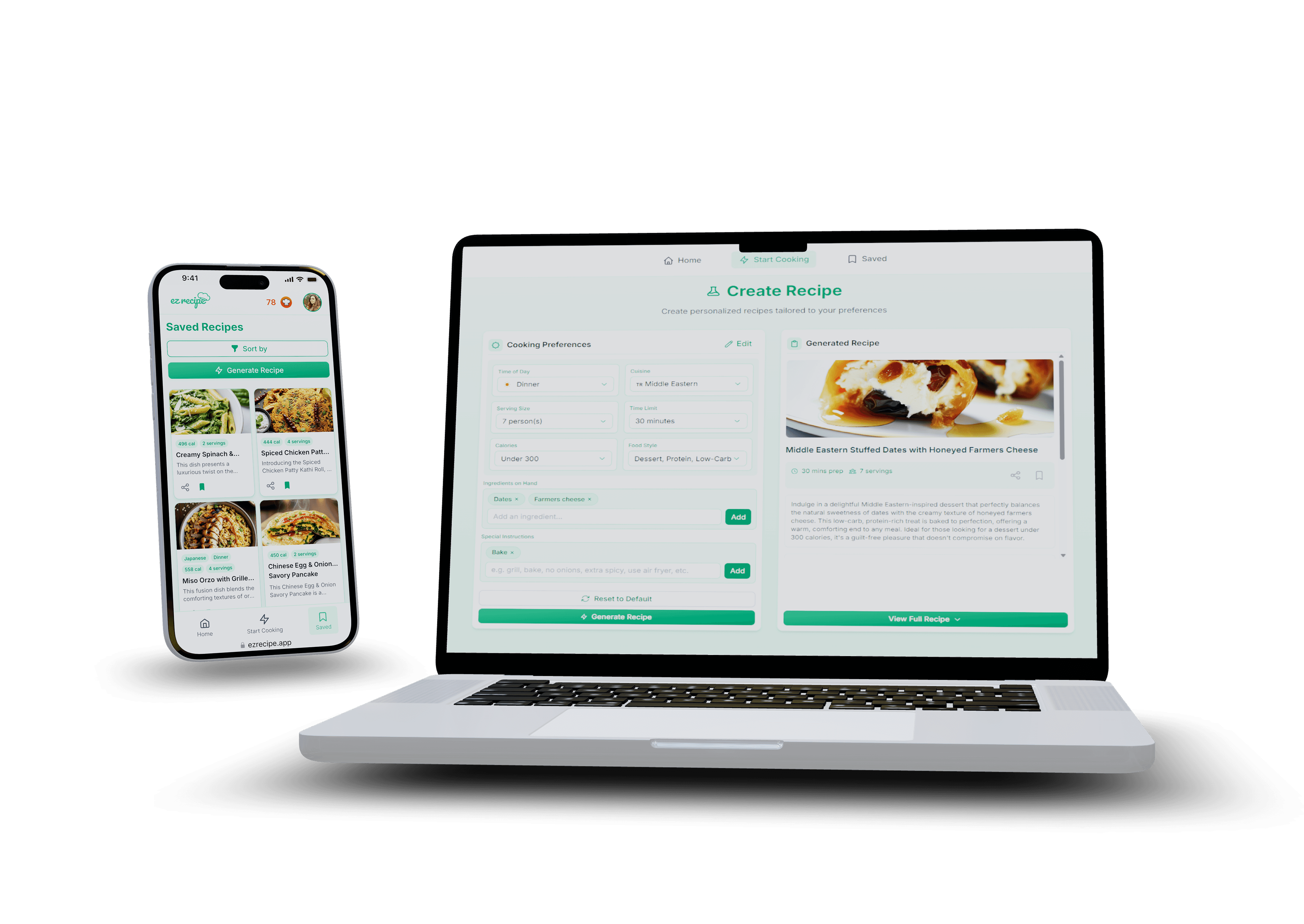 EZ Recipe Platform