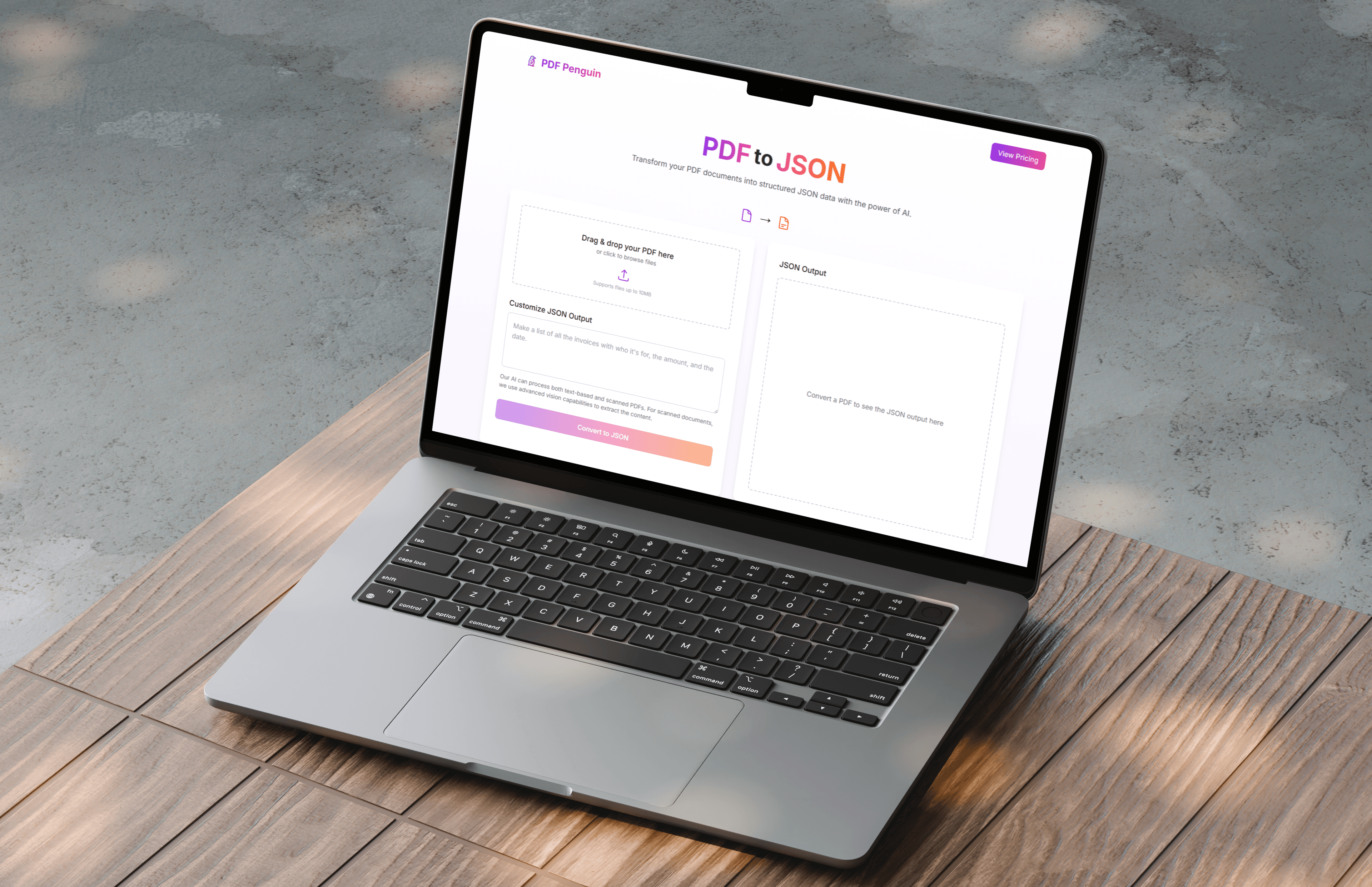 PDF Penguin Interface