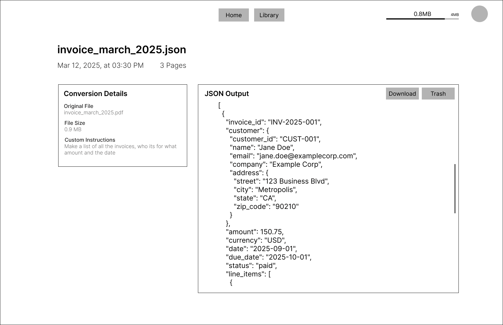 Document View